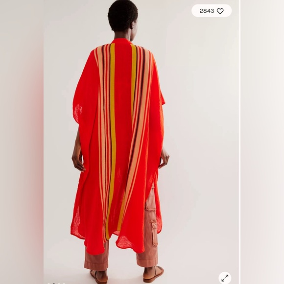 11-Free People Vacation Mode Kaftan - Picture 4 of 5